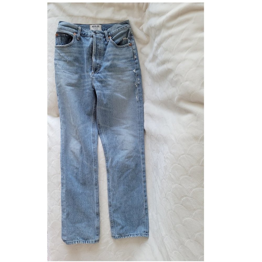 Agolde Riley Straight Leg Jeans - Picture 4 of 6